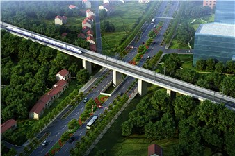 監(jiān)管中心進出口道路（二期）建設(shè)項目