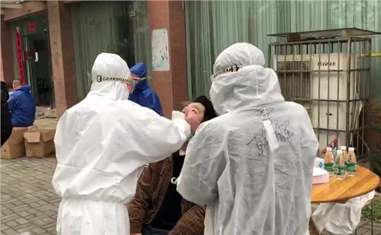 硬核暖心！市交投集團(tuán)公司為復(fù)工復(fù)產(chǎn)人員做核酸檢測