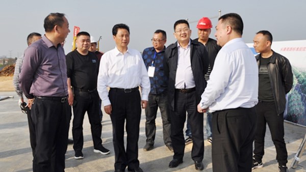 向偉雄現(xiàn)場調(diào)研公司交通大會戰(zhàn)項目