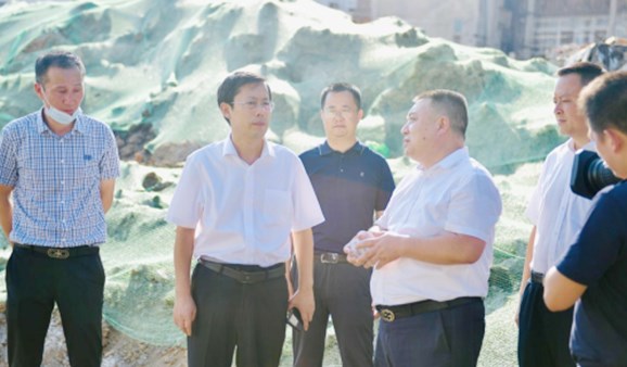 月底建成投用！王一鷗現(xiàn)場調(diào)研西環(huán)線人行天橋項(xiàng)目建設(shè)