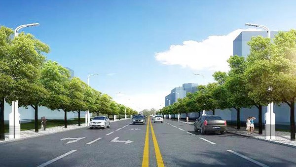 岳陽(yáng)人關(guān)心的這條路通車了，雙向四車道趕緊來(lái)瞧瞧