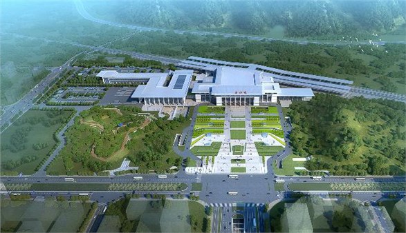 楊昆副市長聽取岳陽東客運樞紐項目設(shè)計方案匯報