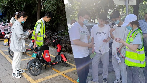 岳陽這些高考考點周邊共享單車免費騎，還有新手禮包....