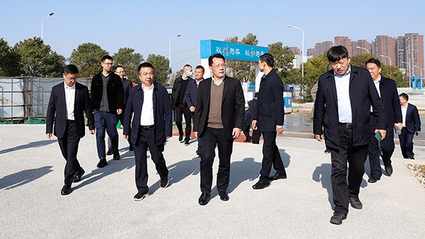 市委常委、副市長李建華現(xiàn)場調(diào)研胥家橋綜合物流園項目