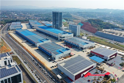 岳陽(yáng)胥家橋綜合物流園城配中心開(kāi)園