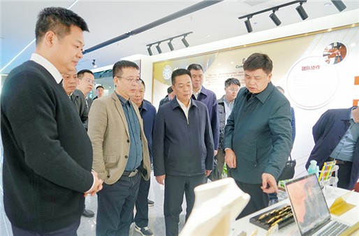 汪濤會(huì)見(jiàn)深圳市元?jiǎng)?chuàng)時(shí)代科技有限公司董事長(zhǎng)徐業(yè)友一行